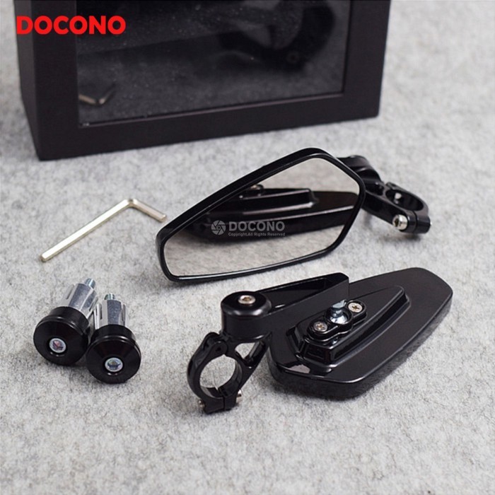 Motorcycle Bar End Mirror Moto Rearview Mirrors For YAMAHA dragstar 650 pw 80 fz1 fz6s mt03 mt07 vi