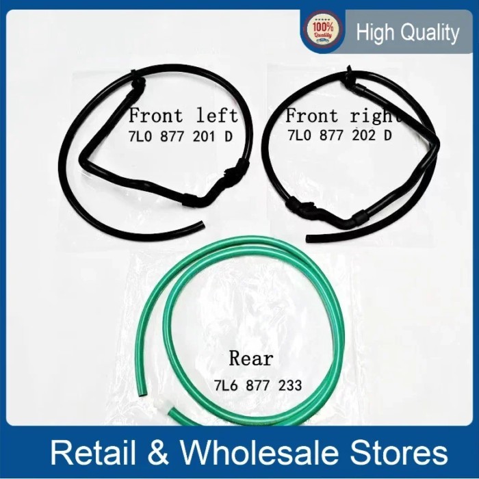 Sunroof Drain Hose 7L0877201D 7L0877202D 7L6877233 for VW Audi 7L0 877 201D 7L0 877 201 D
