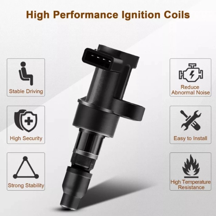 1/6 Pack Ignition Coil For 02-08 Jaguar X-Type 2.5L 3.0L S-Type 2.5L 3.0L C2S42673