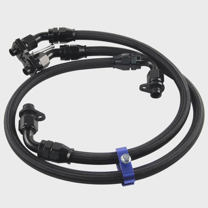 AN10 Oil Cooler Line Kit For BMW M3 M4 M2 COMP S55 F80 F82 F83 F87 F8X 2015-2020