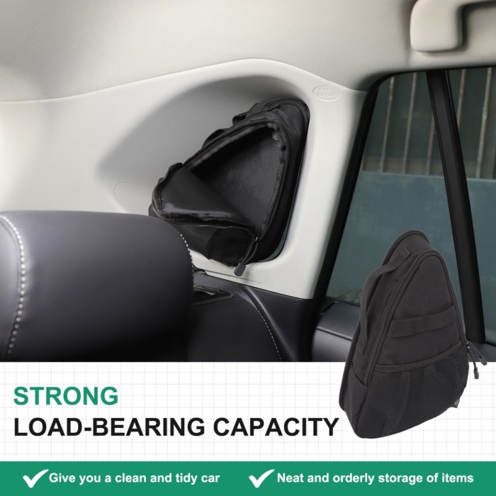 Trunk Side Window Storage Bag For Toyota RAV4 2020-2025 Toyota RAV4 Prime 2021-2025 Multipurpose Gl