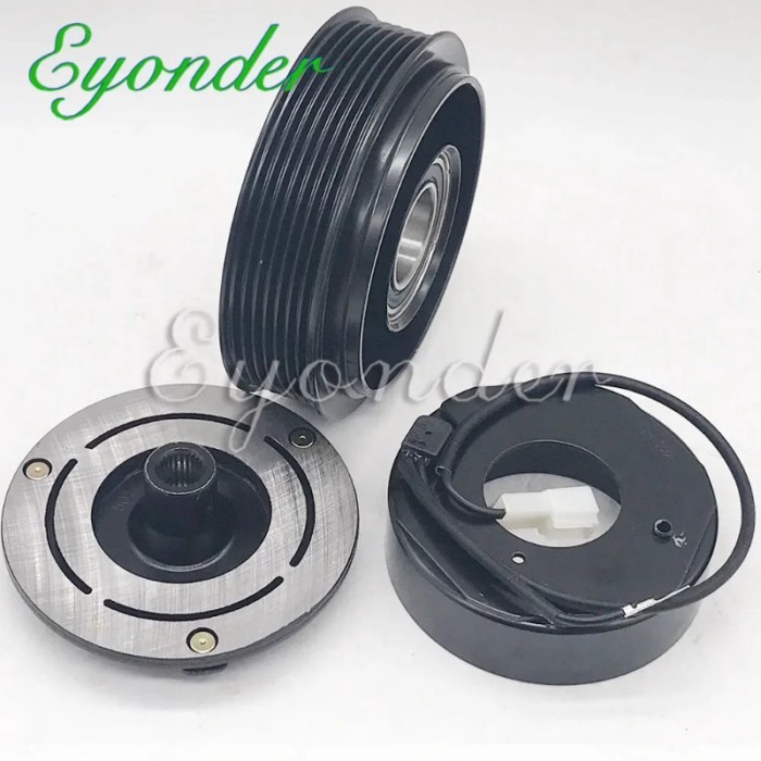 A/C AC Compressor Clutch Pulley for Mitsubishi Pajero Montero Sport MR500877 MR5133448 MR513348 MR5