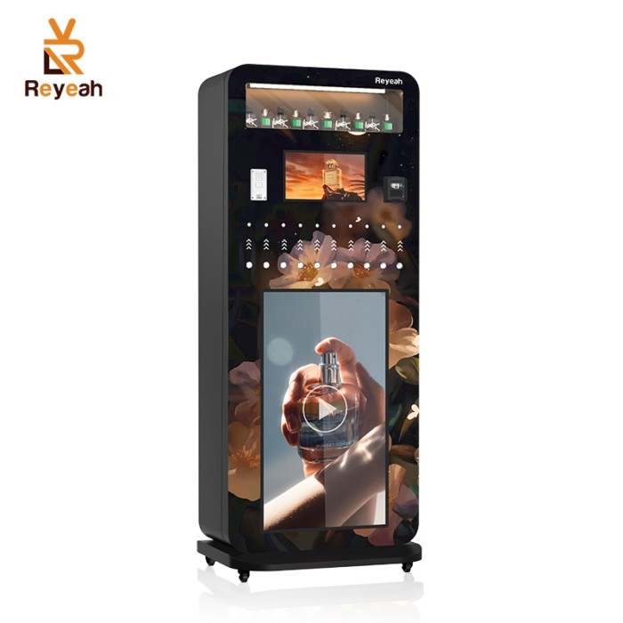 Credit Card Coin Payment System Metal Steel Vending Machine for Perfume Fragrance Spray for Shoppin