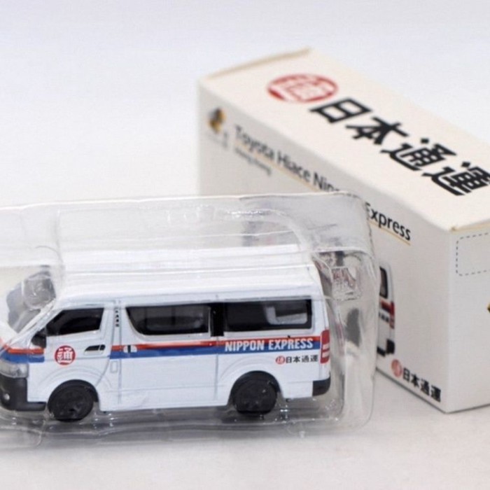 TINY Hiace Nippon Express Hiace Nippon Express Van Transporter Model Out of Print Car Model