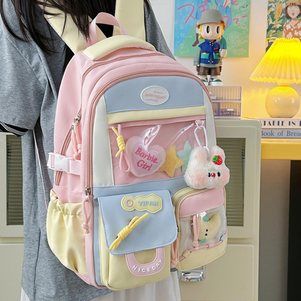 กระเป๋าเป้สะพายหลังสไตล์ญี่ปุ่นสำหรับนักเรียน มีสีสันสดใส เหมาะสำหรับใช้ในวันธรรมดาและการแข่งขัน