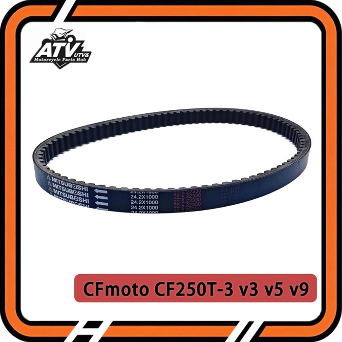 Drive Belt 1000x24.2 For C-Fmoto C-F250T-3 v3 v5 v9 C-F MOTO 1000*24.2 24.2x1000 0120-053000
