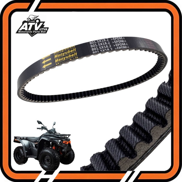 801.5 x 18.2 x 30 CVT Drive Belt For Loncin 200 (162FMK) ATV LONCIN ATV LX200AU 801.5x18.2x30
