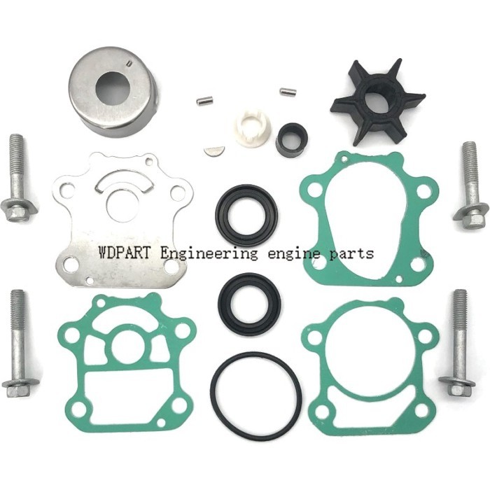 6CJ-W0078-00-00 6CJ-W0078-01-00 Outboard Water Pump Repair Kit For Yamaha 70 HP 70HP Sierra 18-3494