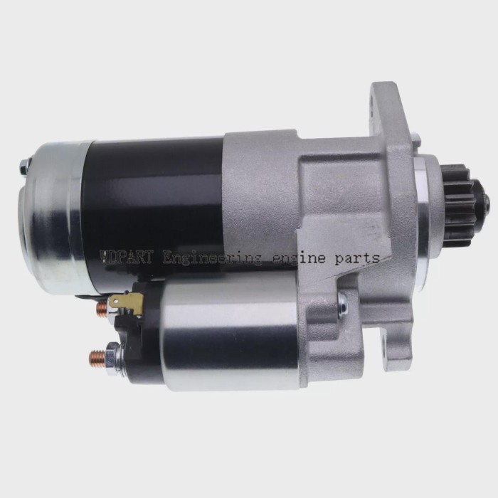 Starter Motor 31A66-00102 31A6600102 31A66-00101 For Mitsubishi S4L S4L2 S3L K4M K4N Caterpillar 30