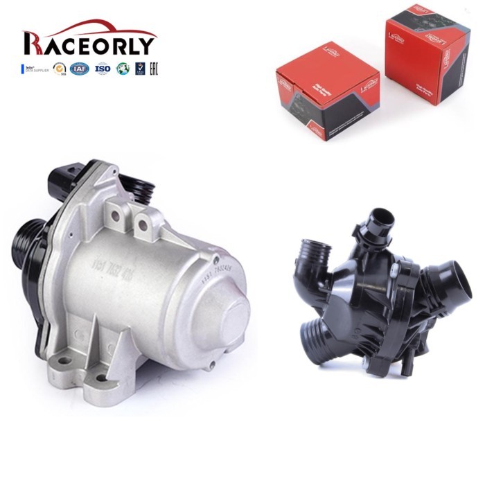 RACEORLY Water Pump Thermostat  For BMW 335i 535i x5 x6 3.0L 11537550172