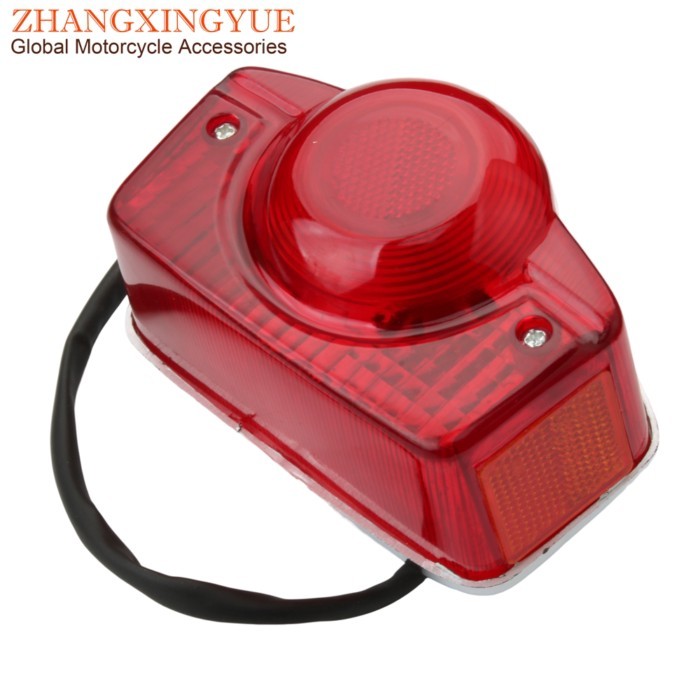 Motorcycle Taillight Assembly For Honda C70 CL70 CL90 CT90 S90 CB100 CL100 CB125 CB175 CL125 SS125