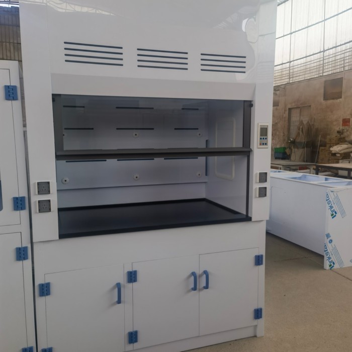 School Medical Chemistry Lab Equipment Laboratory Furniture Strong Acid Base Cabinet Exhaust PP Pol