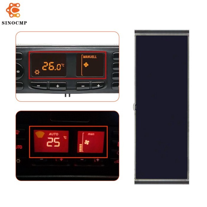 AC Heater Temperature Climate Control LCD Display For Porsche 911 (996) Boxster 986 996 RUF 3400 Tu