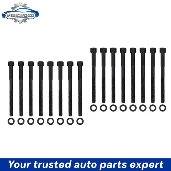 Engine Parts Head Bolt Set Fit 4.0 L For 03-09 Toyota FJ Cruiser 4Runner Tacoma 1GRFE 2GR-FSE 4GR-F
