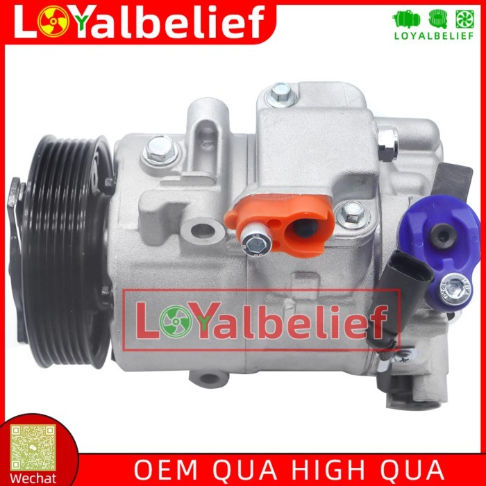 A/C AC Compressor For VW Volkswagen Polo Audi A2 Skoda Seat 6Q0820803G 6Q0820803H 6Q0820803J 6Q0820