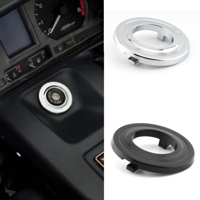 GL1500 Goldwing - CHROME Key/Ignition Switch GROMMET FOR Honda GL 1500 Gold Wing