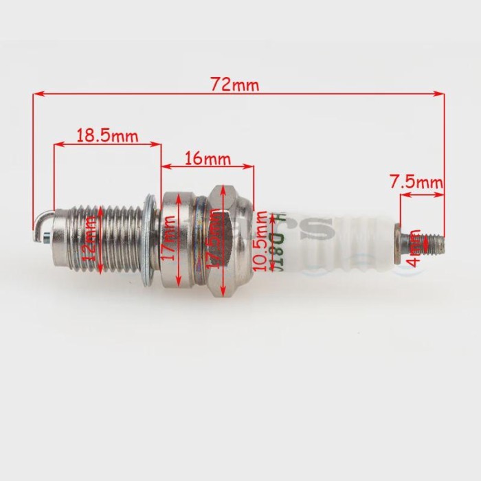 Motorcycle Spark Plug D8TC For DR8EA D8EA DR8EIX DR8EGP DPR8EA-9 DPR8EIX-9 IX24 X24ESR-U HG22 X24ES