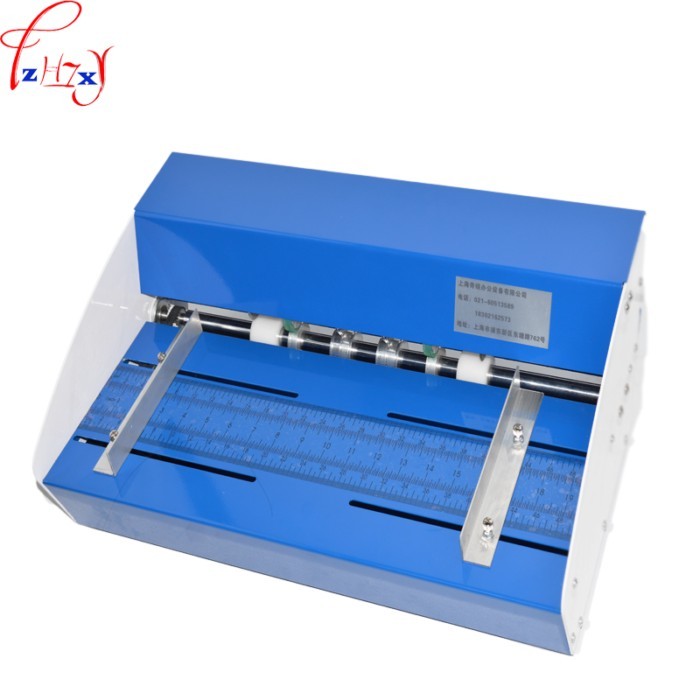 1PC New 18inch 460mm Electric Creaser Scorer Perforator 3 In 1 Combo Paper Creasing Perforating 3 F