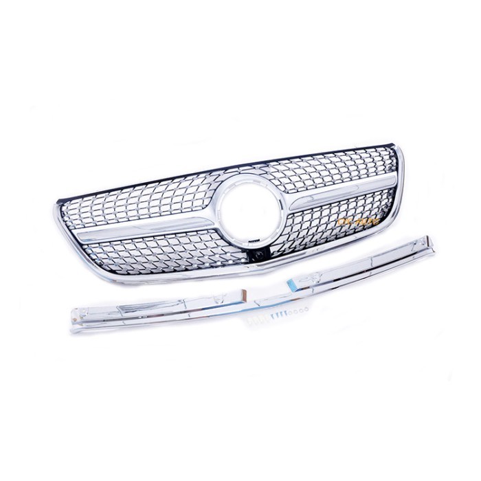 W447 Front diamond front grille for Mercedes Benz vito W447 V250 V260 grille 2016 2018 2019