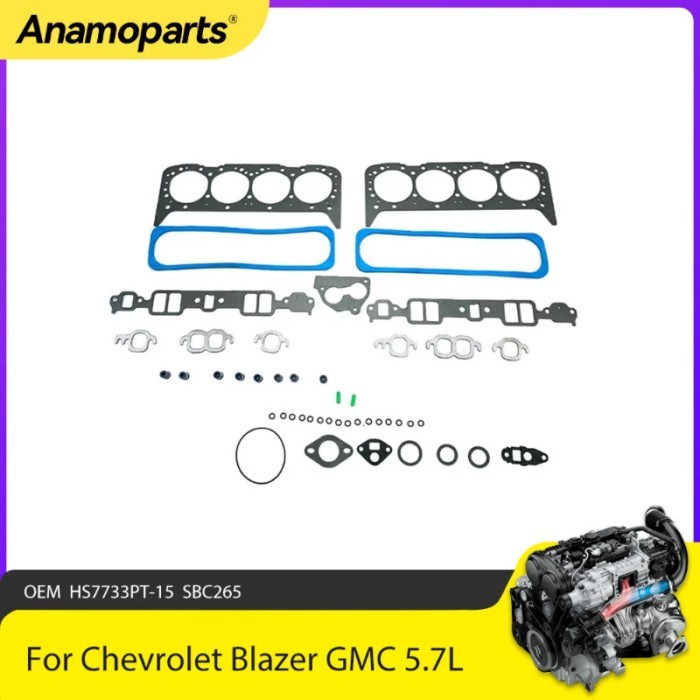 Engine Parts Full Head Gasket Set Fit 5.7 L Gas For Chevrolet Blazer Camaro P20 GMC Jimmy Buick 5.7