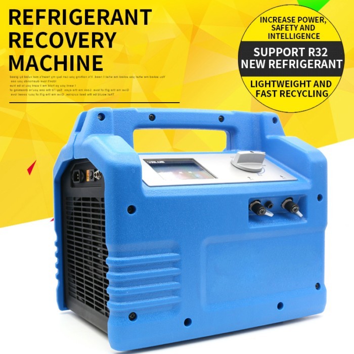 Intelligent support 1234YF/R32 air conditioning refrigerant recovery machine, digital display auto
