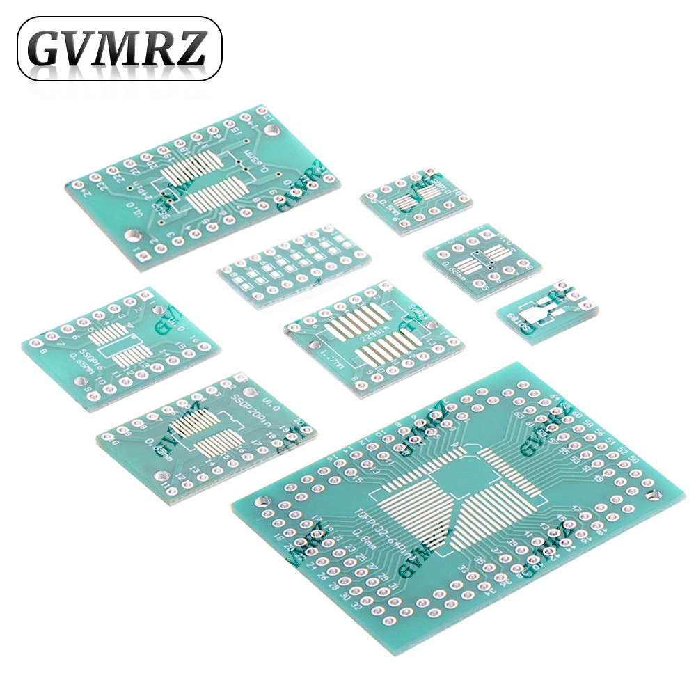 บอร์ดอะแดปเตอร์ PCB IC SMD เป็น DIP Converter สําหรับ 08805 0603 0402 SOT23 SOT89 SOT223 SOP Series