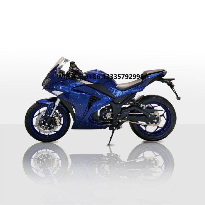 R3yamaha Electric Motorcycle Fast Speed 140km/h 72V Battery Adults Motorcycles