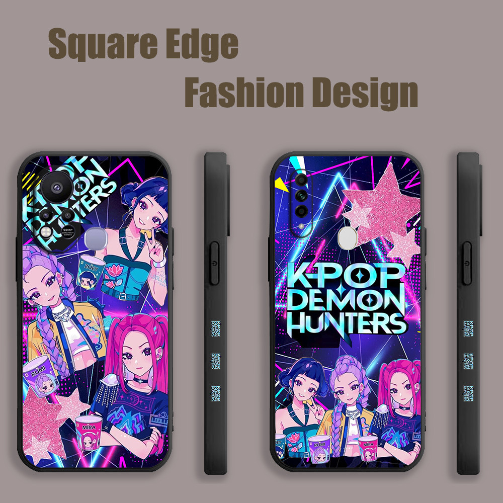 ปลอกสําหรับ OPPO A53 A76 Reno6z A95 Lite A96 A77 X5 Pro Reno 7 Reno 8 Kpop Demon Hunters Rumi Zoey M