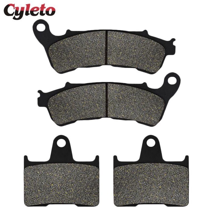 Motorcycle Front or Rear Brake Pads for Harlay Superlow XL 883 L Iron XL 883 N Roadster XL 883 R Cu