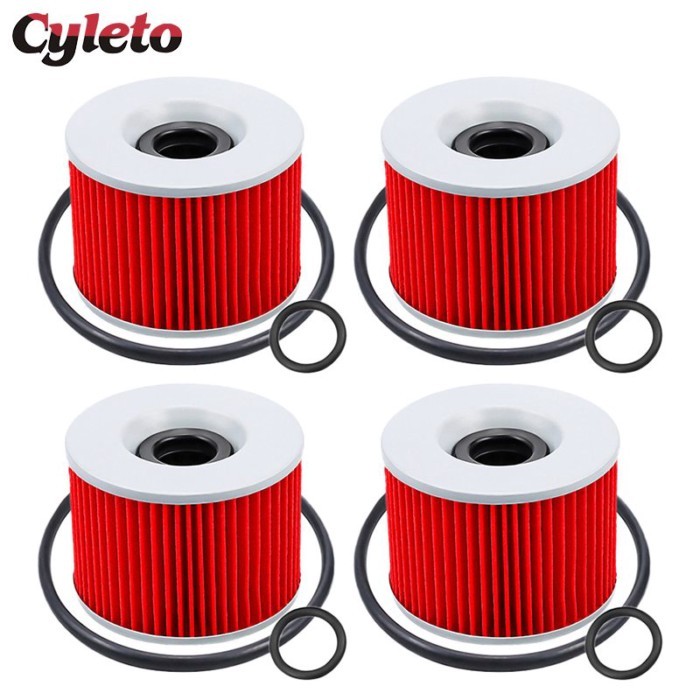 1/2/4 Motorcycle Oil Filter for Kawasaki Eliminator ZL400 ZL600 ZL900 ZL1000 ZG1000 ZG1200 ZN700 ZN