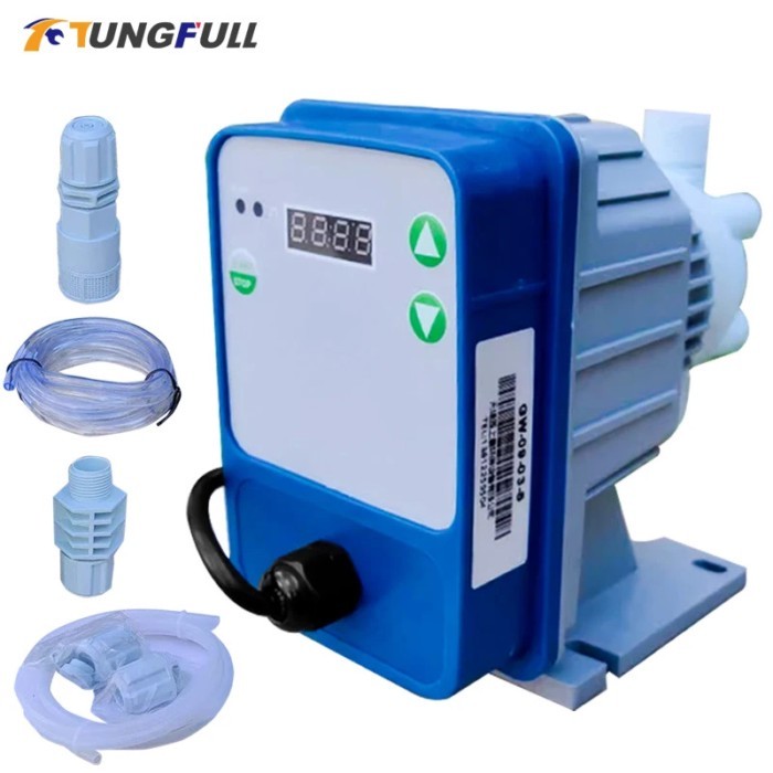 Mini Metering Pump Liquid Mini Acid Chemical Metering Dosing Pump Water Treatment Mechanical Diaphr