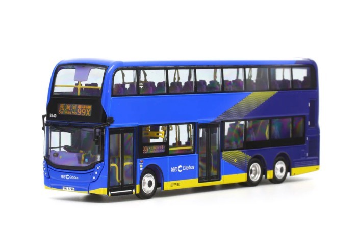 1/76 Chengba Hong Kong Double Decker Bus รุ่นจําลองรถบูติกเคลือบพิเศษ 99x Out Of Print