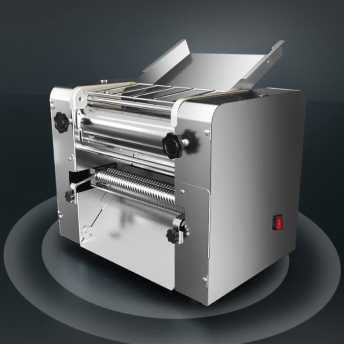 2200W Electric Noodle Dumpling Press Machine Stainless Steel Noodle Maker Spaghetti Roller Dough Pr