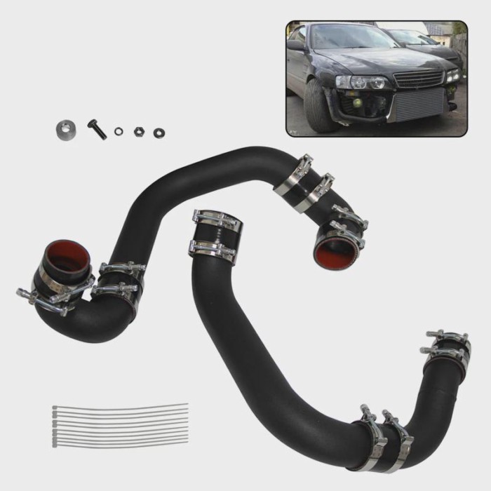 Turbo Intercooler Pipe Kit For Toyota 1JZ-GTE Chaser Cresta Mark II JZX90 JZX100