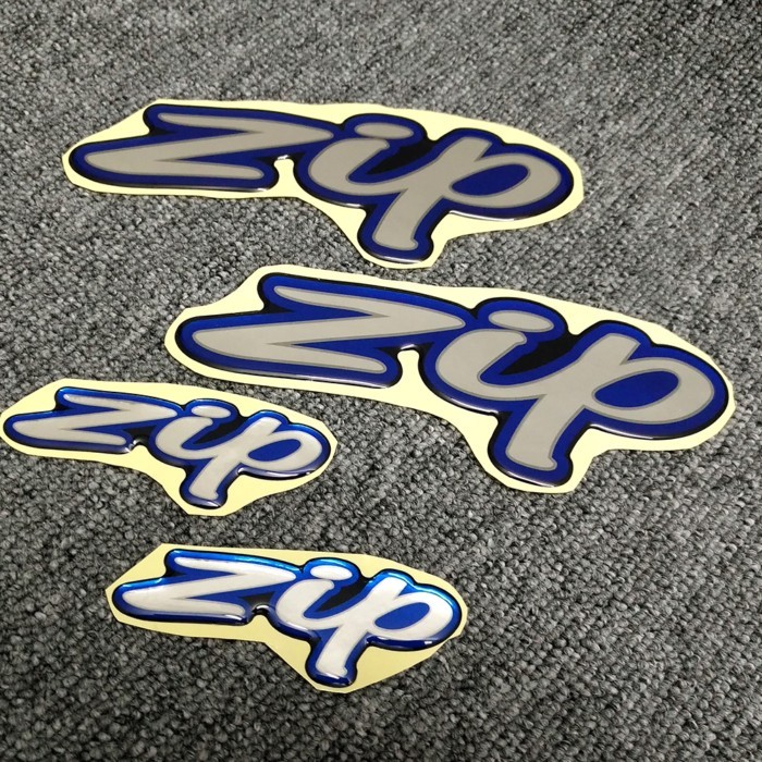 For Piaggio Vespa Zip 2T 4T 125 SP 50 100 50cc Scooter 3D Emblem Logo Decal Stickers 2017 2018 2019