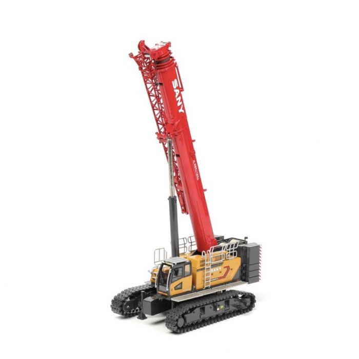 Santong Juki Model STB1000T5-8 Telescopic Arm Track Crane Model 1: 50 Alloy Model