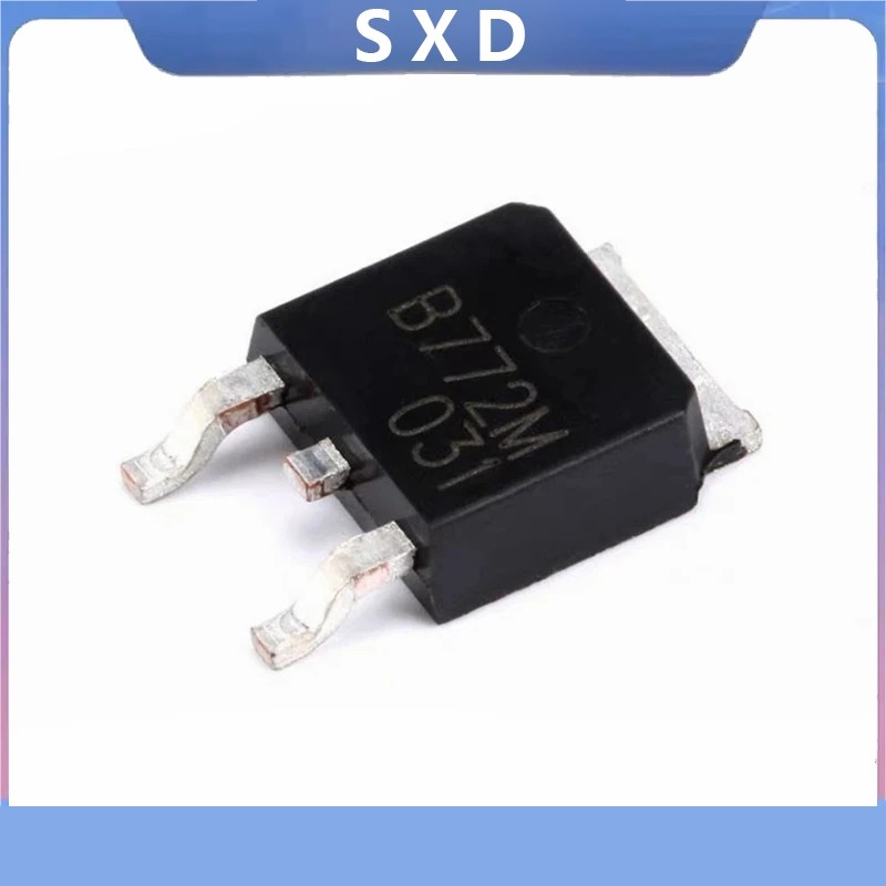 20PCS 2SB772 2SD882 B772 D882 B772M D882M SOT-89 TO-252 DPK TO-126 PNP NPN SMD DIP 3A 30V ทรานซิสเตอ