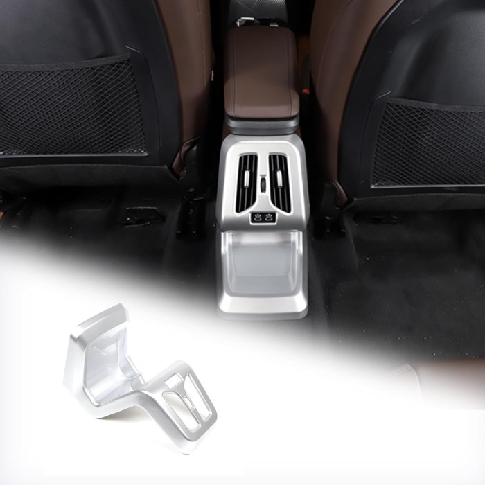 Car Rear Air Conditioning Vent Outlet Frame Trim Cover For BMW X1 X2 iX1 U10 U11 2023 2024 2025 Dec