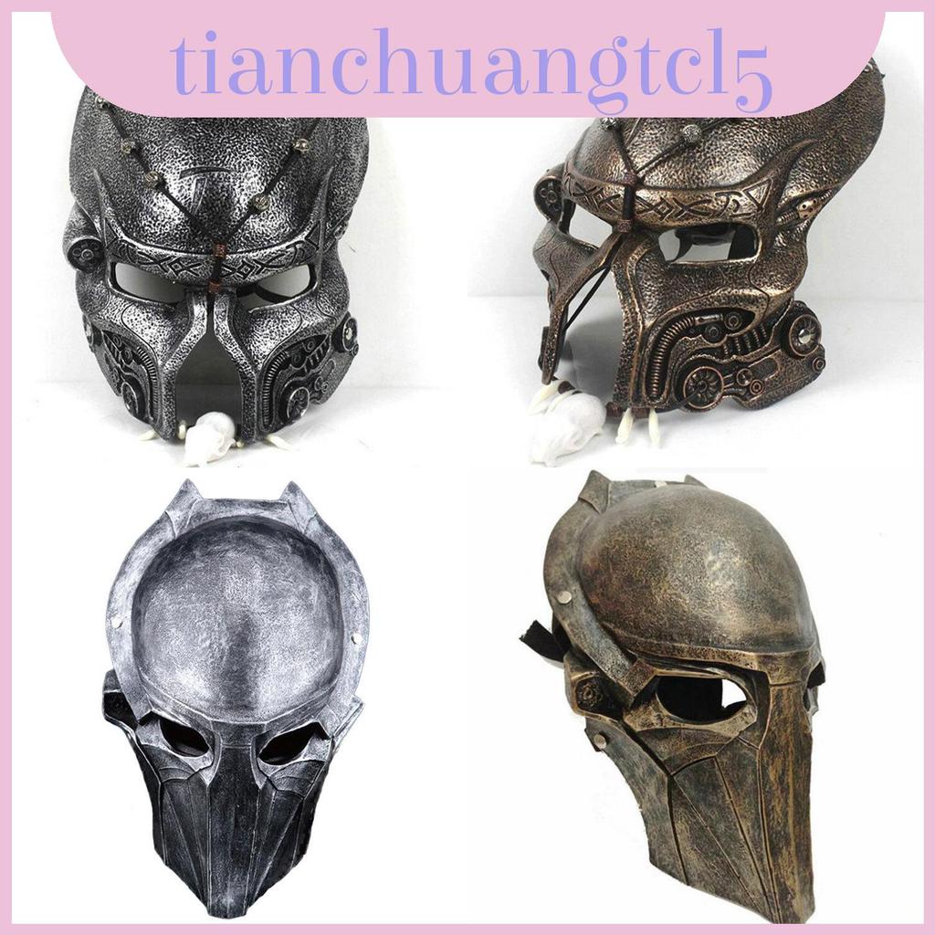 Alien Predator และ Resin Mask Prop สําหรับงานปาร์ตี้เครื่องแต่งกายและเหตุการณ์ที่มีธีมคอสเพลย์