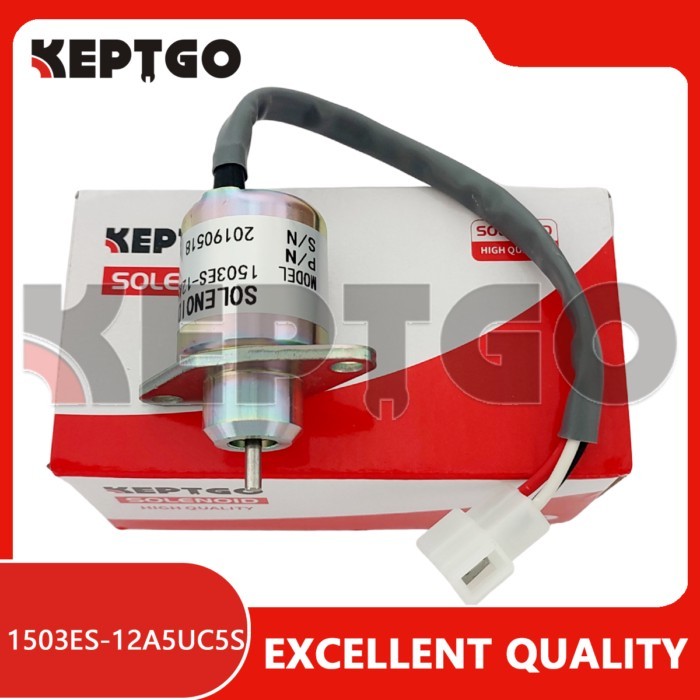 12V 1503ES-12A5UC5S Stop Solenoid Valve For Kubota 05 series D1005 D1105