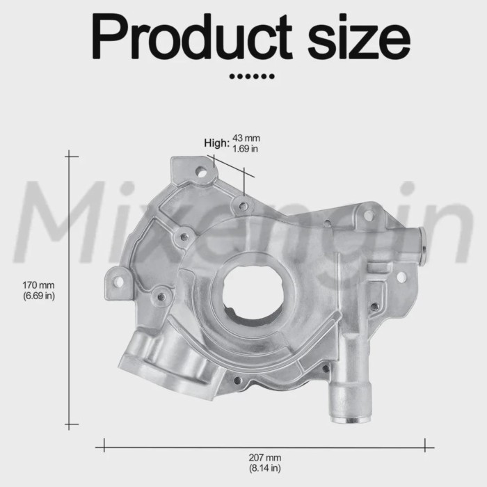 Auto Timing Chain Kit Oil With Pump For 2003-2014 5.4L V8 99L4 Ford F-150 F-250 F-350 Lincoln Navig