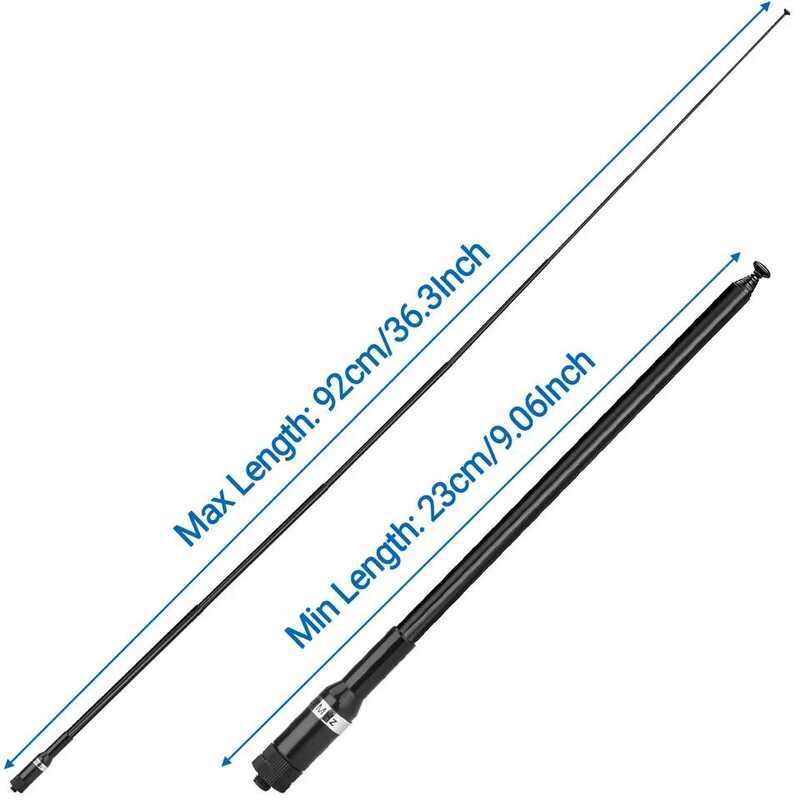 ▥ CB Antenna 27Mhz Sma-Female Telescopic Walkie Talkie For BAJETON Bj-9000 Bj-7800 Bj-8300 Radt