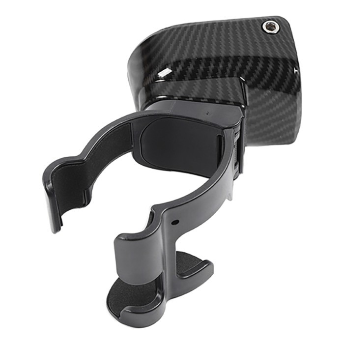 For Jeep Wrangler JK 2007-2010 Car Carbon Fiber Drink Water Cup Holder Mobile Phone Support