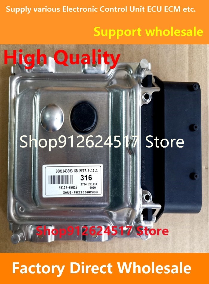 ECU 39117-03016 316/39111-04200 ECU1/39117-2B130 G543/39103-02050 0174 Engine Computer Board ME17.9