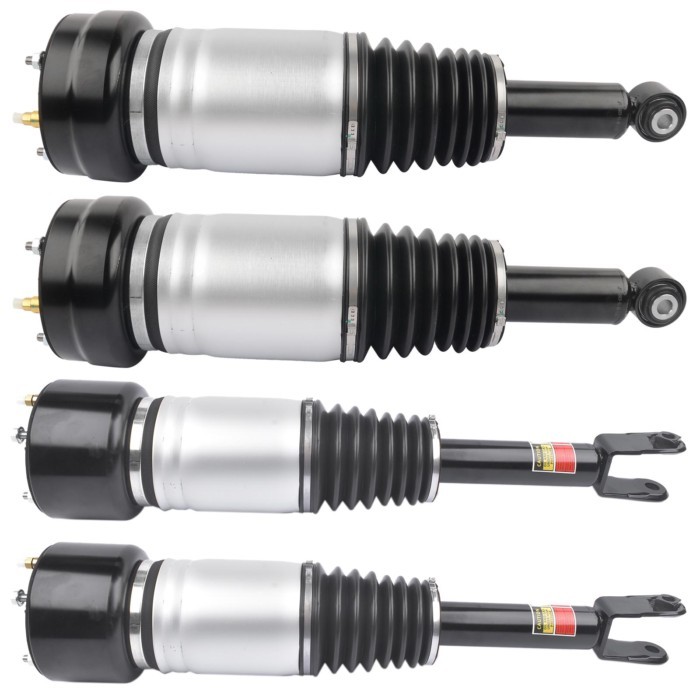 AP03 4pcs Front Rear L+R Air Suspension Shock Struts For Jaguar XJ XJ8 XJ6 XJR X350,X358 4.2L C2C41
