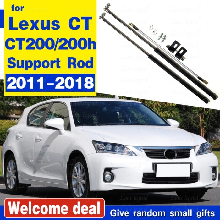 For Lexus CT 200 CT 200h 2011-2018 Front Hood Bonnet Gas Struts Shock Damper Lift Supports damper A