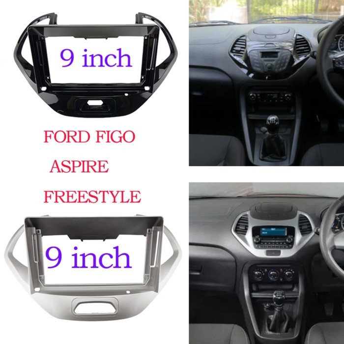 9 INCH Car Audio Frame GPS Navigation Fascia Panel Car dvd Plastic Frame Fascia is suitable for 201