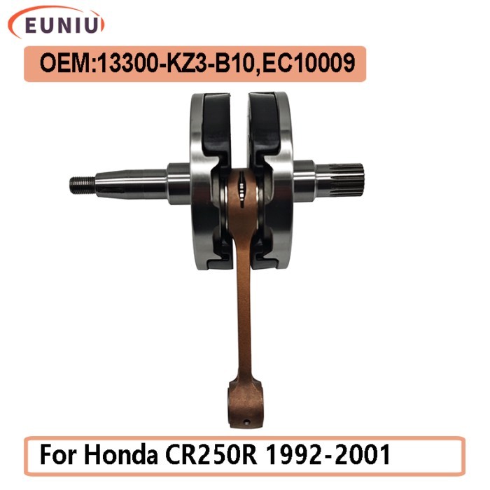 Performance Crankshaft Assembly For Honda CR250R 1992-2001 13300-KZ3-B10 Motor Engine Parts Connect