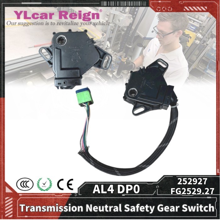 DPO AL4 DP0 7700100010 252927 FG252927 Automatic Transmission Gearbox Neutral Safety Gear Switch fo