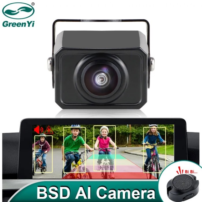 GreenYi 1080P ADAS AI Smart Intelligent Tracking Recognition Car Rear View Parking Camera Pedestria